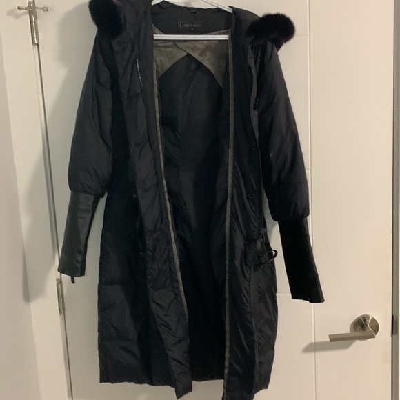 Rudsak 3/4 length down coat ( black color) - Picture 6 of 6